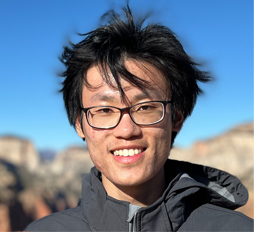 A headshot of Harvard math graduate student Yuyuan Chen.