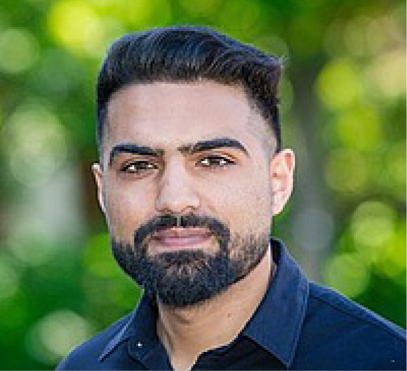 A headshot of Harvard math lecturer Ahsan Khan.