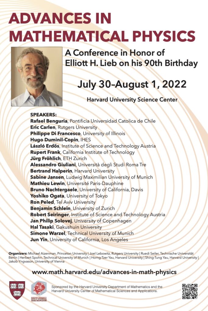 Harvard University Mathematics Department Cambridge MA