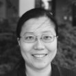 A black and white photo of Harvard math graduate Yunqing Tang.
